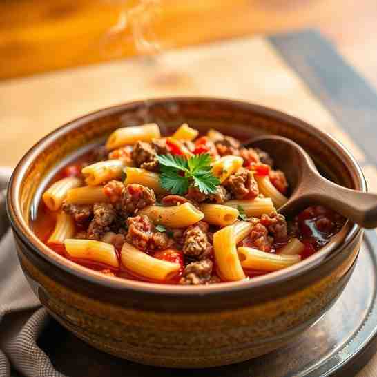 Hearty GF/DF Pasta e Fagioli - Stew